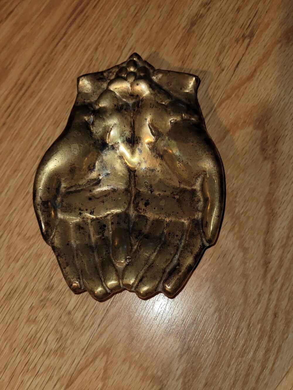 Vintage Brass Catchall Dish